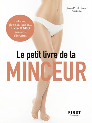 cover image of Petit Livre de--Minceur 2020